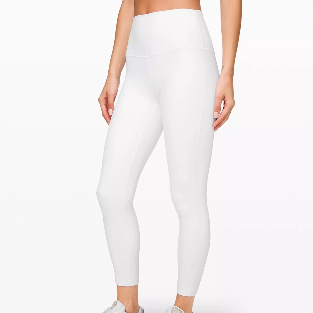 Size 2 Lululemon Align Leggings - White
